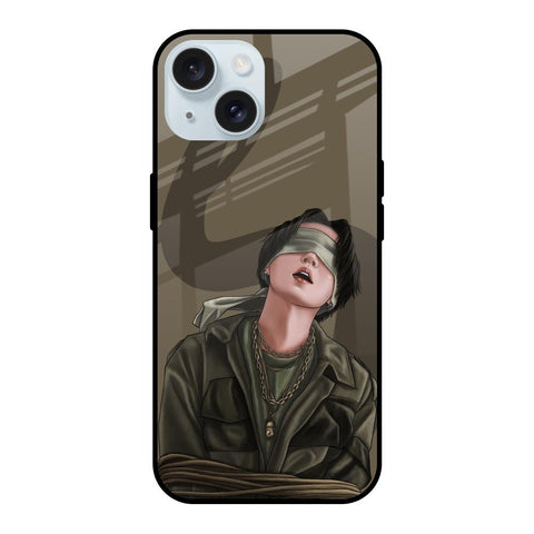 Blind Fold Glossy Case for iPhone 15