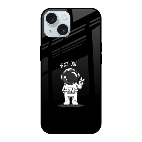 Peace Out Astro Glossy Case for iPhone 15