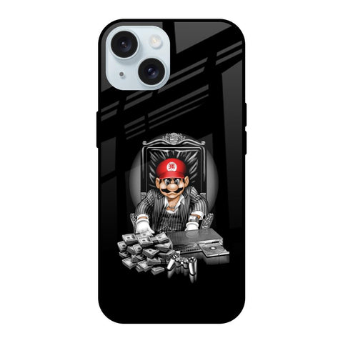 Dark Secret Glossy Case for iPhone 15