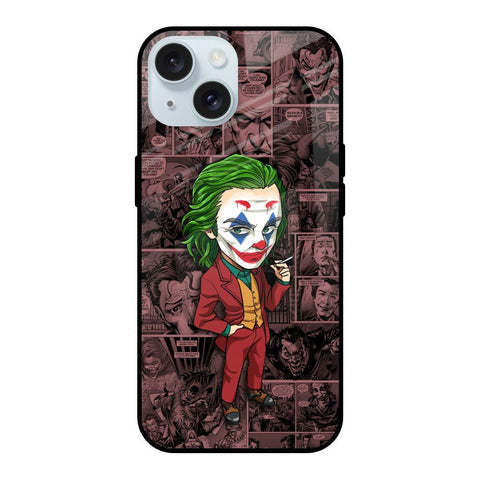 Joker Cartoon Glossy Case for iPhone 15