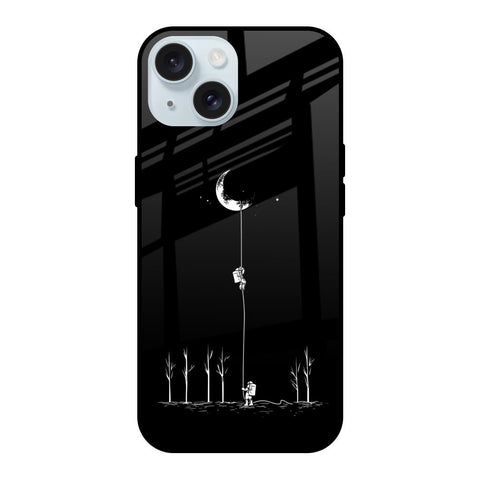 Catch the Moon Glossy Case for iPhone 15