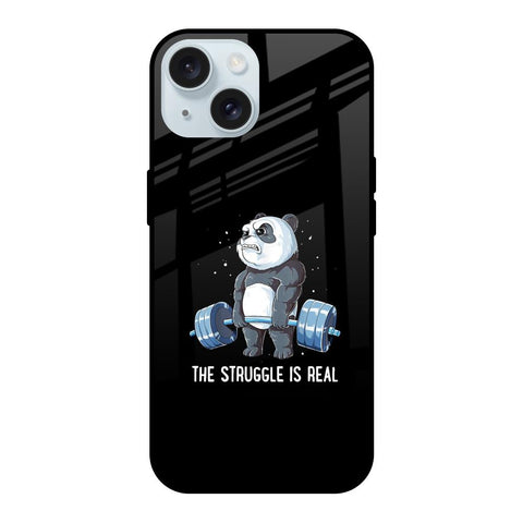 Real Struggle Glossy Case for iPhone 15