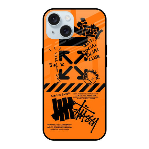 Anti Social Club Glossy Case for iPhone 15