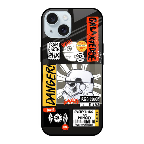 Galaxy Edge Glossy Case for iPhone 15