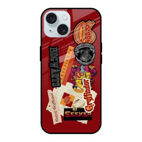 Gryffindor Glossy Case for iPhone 15