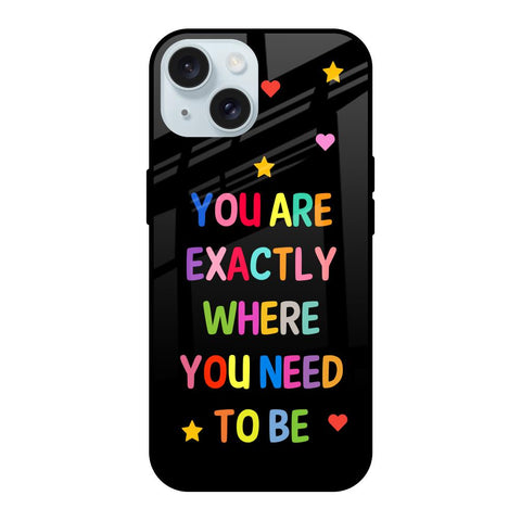 Magical Words Glossy Case for iPhone 15