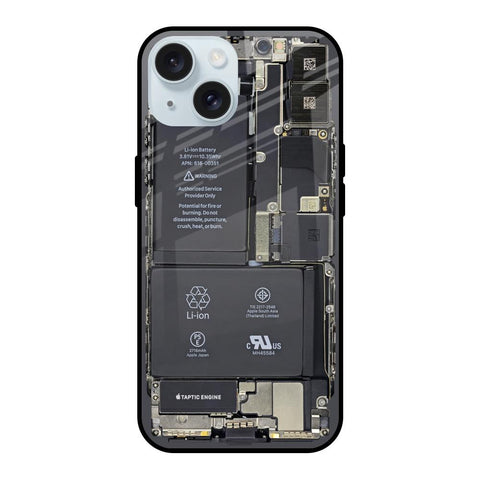 Skeleton Inside Glossy Case for iPhone 15