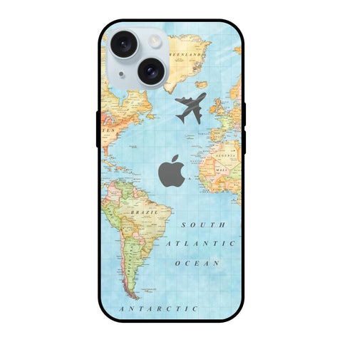 Fly Around The World Glossy Case for iPhone 15