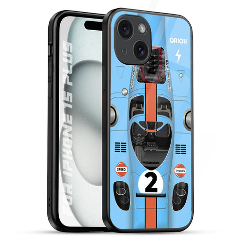 Race Laboratory Glossy Case for iPhone 15 Plus