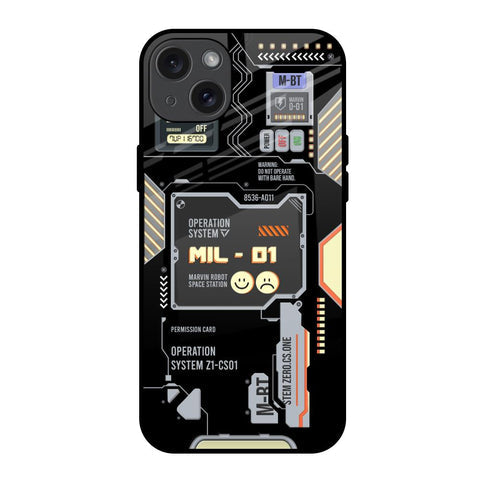 Exposed Parts Glossy Case for iPhone 15 Plus