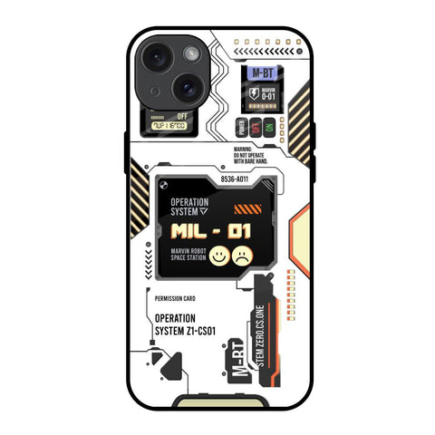 Tech Display Glossy Case for iPhone 15 Plus