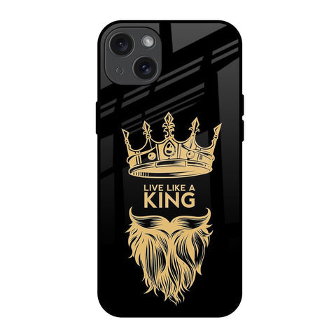 King Life Glossy Case For iPhone 15 Plus