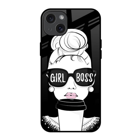 Girl Boss Glossy Case For iPhone 15 Plus