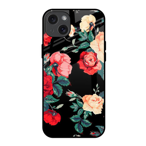 Floral Bunch Glossy Case For iPhone 15 Plus