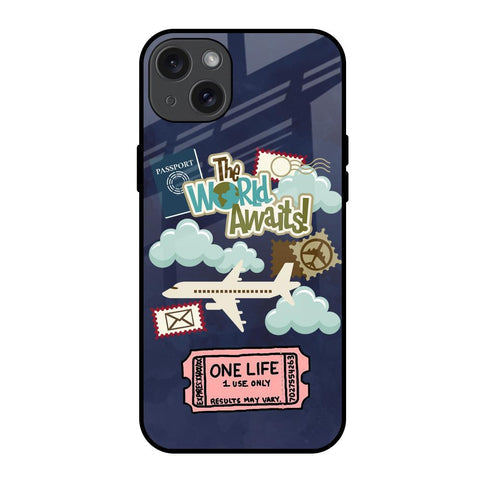 Tour The World Glossy Case For iPhone 15 Plus
