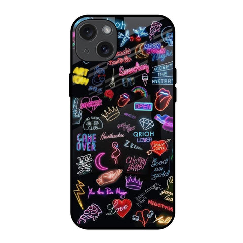 Accept The Mystery Glossy Case for iPhone 15 Plus