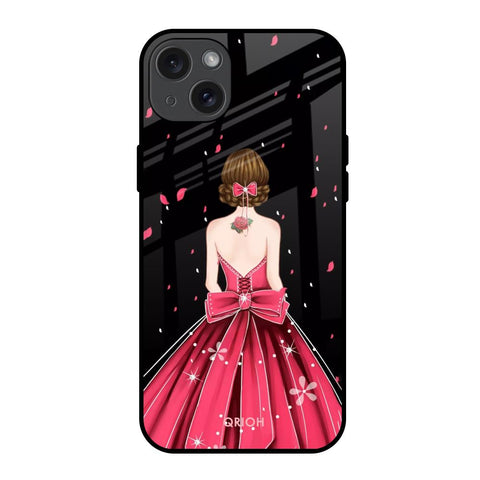 Fashion Princess Glossy Case for iPhone 15 Plus
