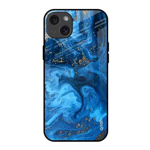 Gold Sprinkle Glossy Case for iPhone 15 Plus