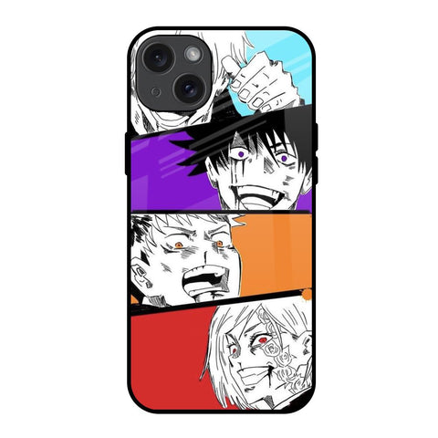 Anime Sketch Glossy Case for iPhone 15 Plus