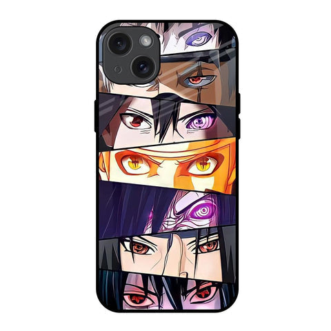 Anime Eyes Glossy Case for iPhone 15 Plus