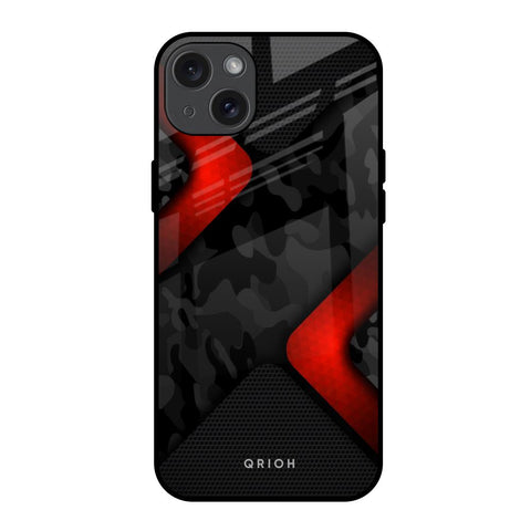Modern Camo Abstract Glossy Case for iPhone 15 Plus
