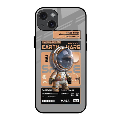 Space Ticket Glossy Case for iPhone 15 Plus