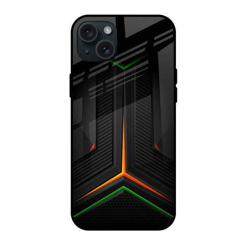 Modern Ultra Chevron Glossy Case for iPhone 15 Plus