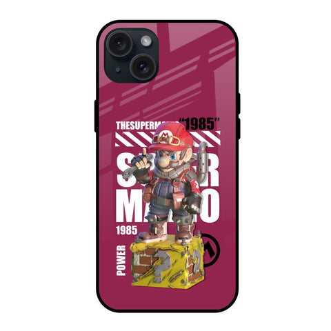 Gangster Hero Glossy Case for iPhone 15 Plus
