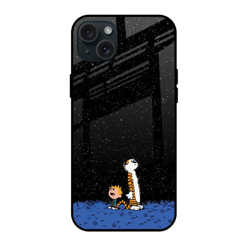 Night Sky Star Glossy Case for iPhone 15 Plus