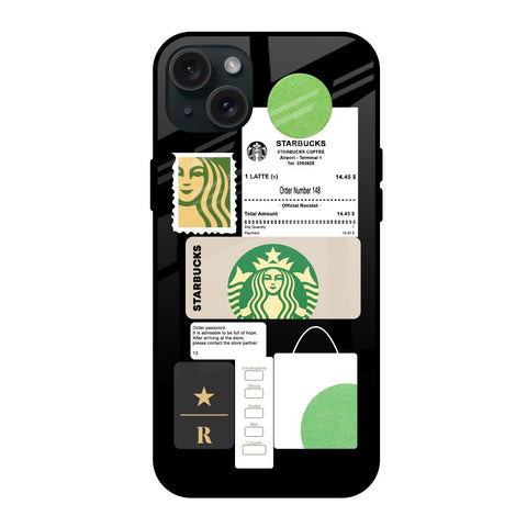 Coffee Latte Glossy Case for iPhone 15 Plus