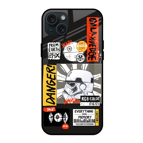 Galaxy Edge Glossy Case for iPhone 15 Plus