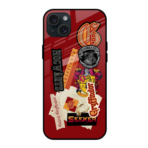 Gryffindor Glossy Case for iPhone 15 Plus
