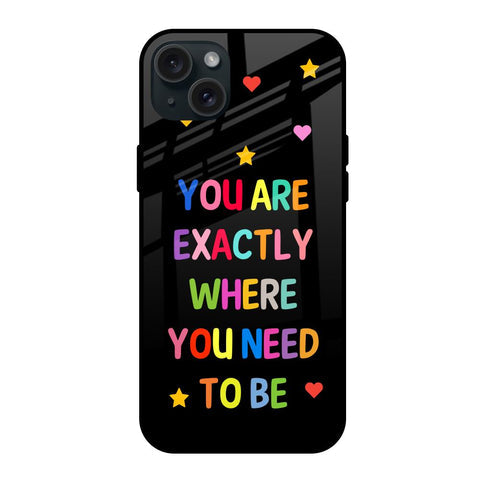 Magical Words Glossy Case for iPhone 15 Plus