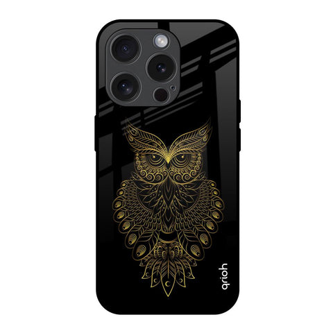 Golden Owl Glossy Case for iPhone 15 Pro