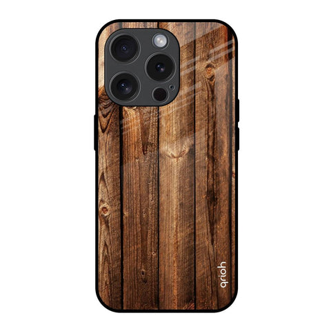 Timber Printed Glossy Case for iPhone 15 Pro