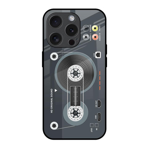 Retro Recorder Glossy Case for iPhone 15 Pro