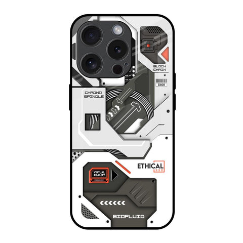 Explore Circuit Glossy Case for iPhone 15 Pro