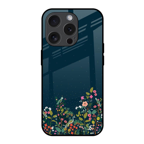 Small Garden Glossy Case For iPhone 15 Pro