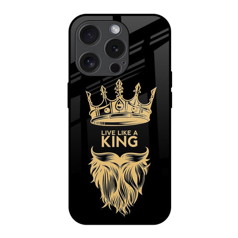 King Life Glossy Case For iPhone 15 Pro