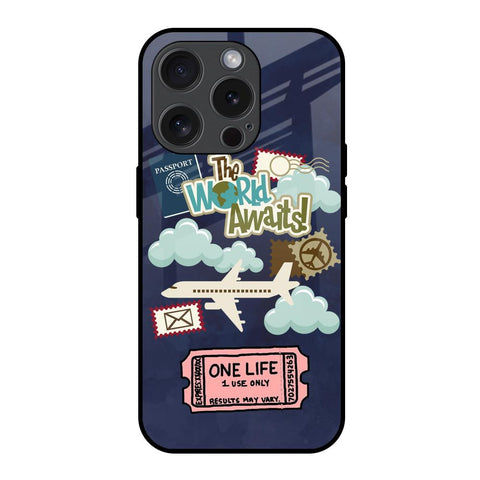 Tour The World Glossy Case For iPhone 15 Pro