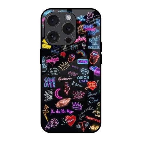 Accept The Mystery Glossy Case for iPhone 15 Pro