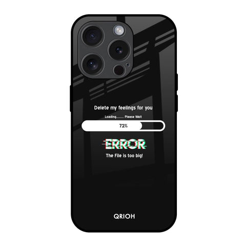 Error Glossy Case for iPhone 15 Pro