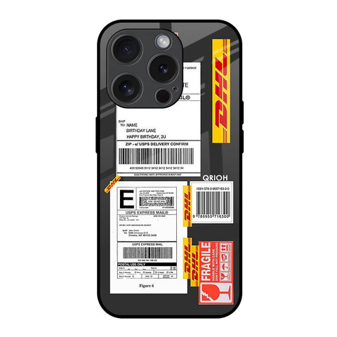 Cool Barcode Label Glossy Case For iPhone 15 Pro