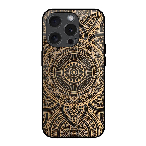 Luxury Mandala Glossy Case for iPhone 15 Pro