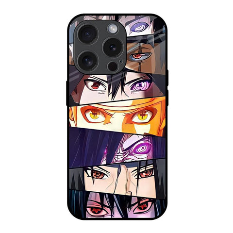 Anime Eyes Glossy Case for iPhone 15 Pro