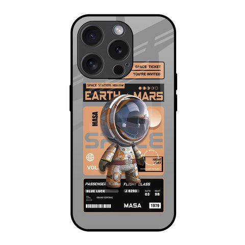 Space Ticket Glossy Case for iPhone 15 Pro