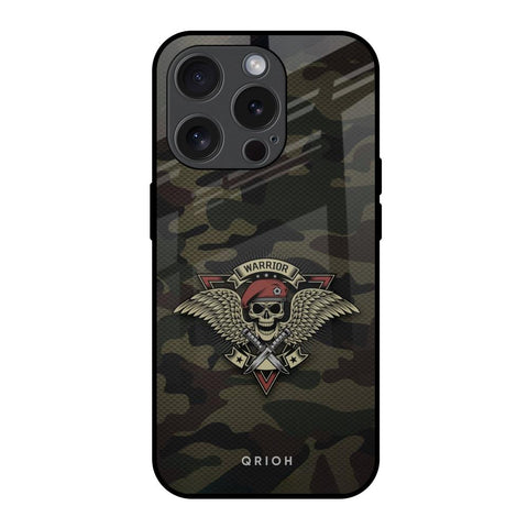 Army Warrior Glossy Case for iPhone 15 Pro