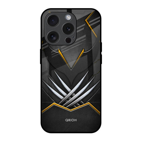 Black Warrior Glossy Case for iPhone 15 Pro