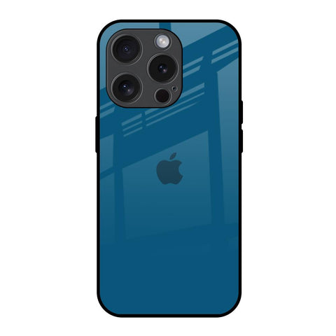 Cobalt Blue Glossy Case for iPhone 15 Pro