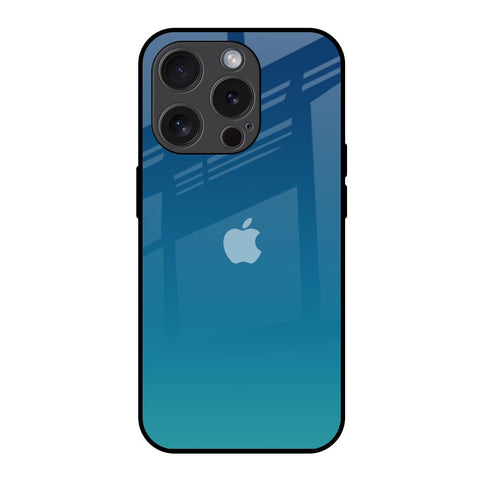Celestial Blue Glossy Case For iPhone 15 Pro